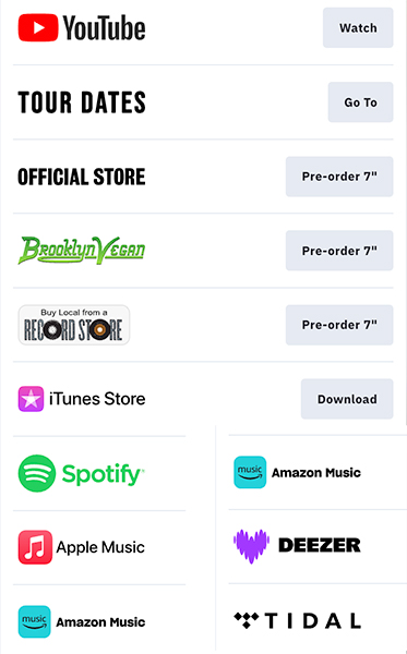 Long Live Love Streaming and 7 inch